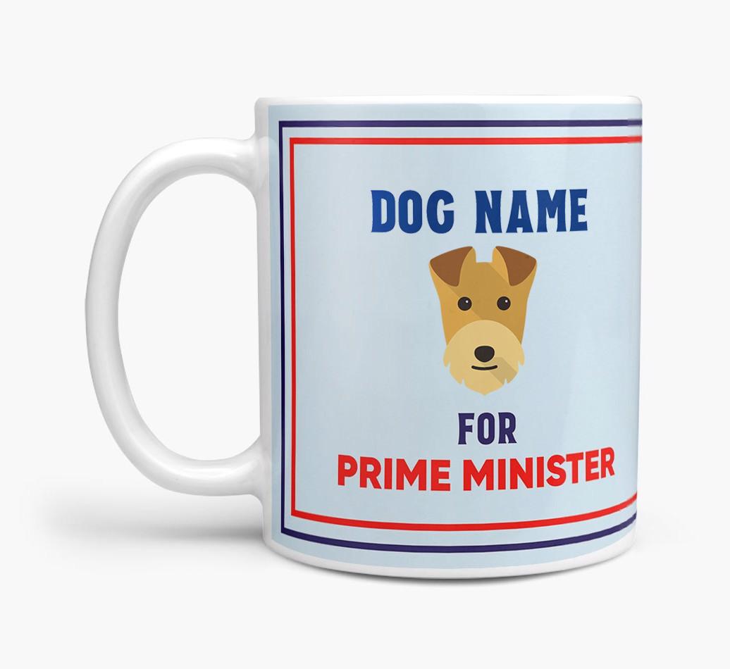 Personalised 'Prime Minister' Mug for your {breedFullName}