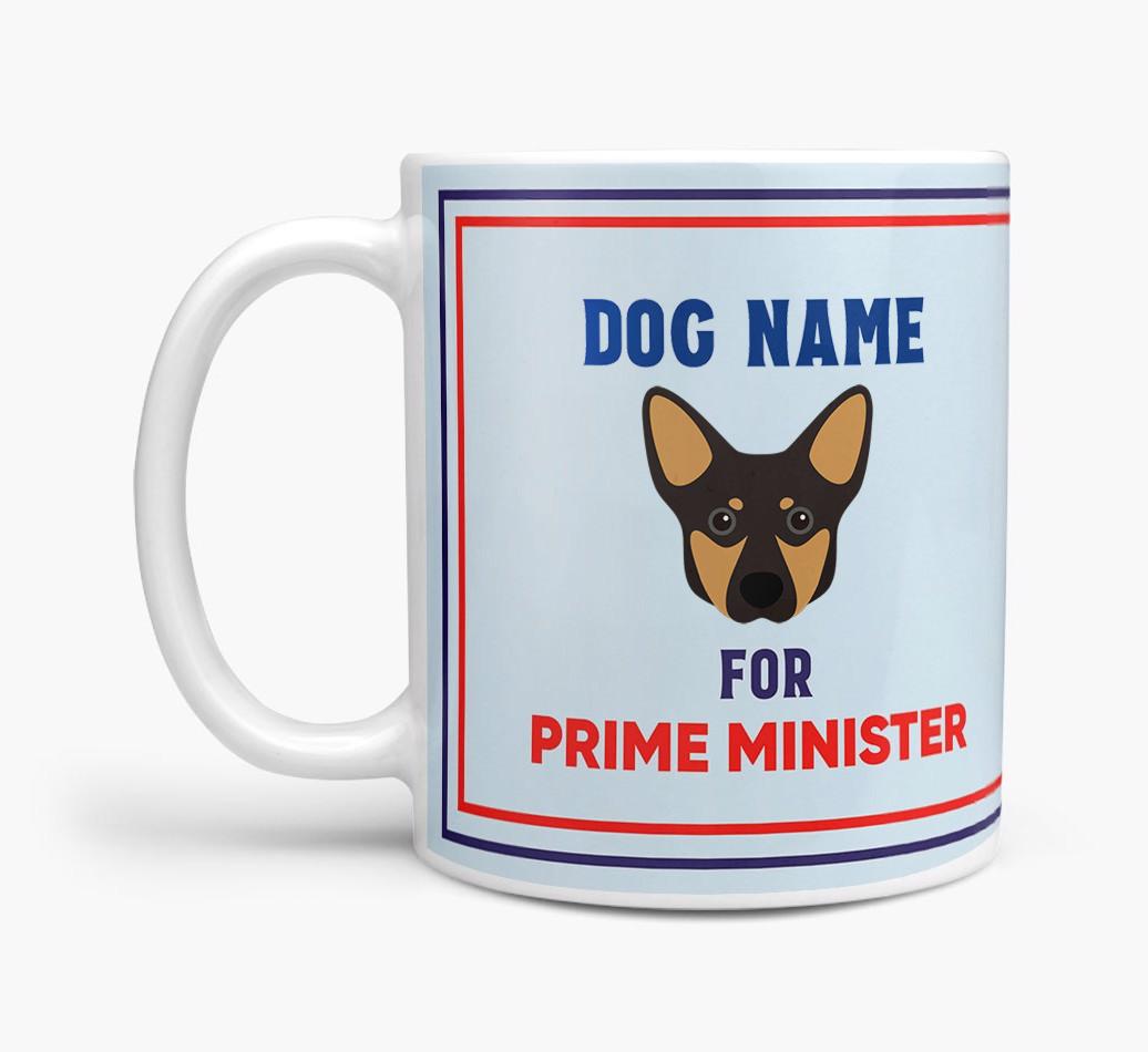 Personalised 'Prime Minister' Mug for your {breedFullName}