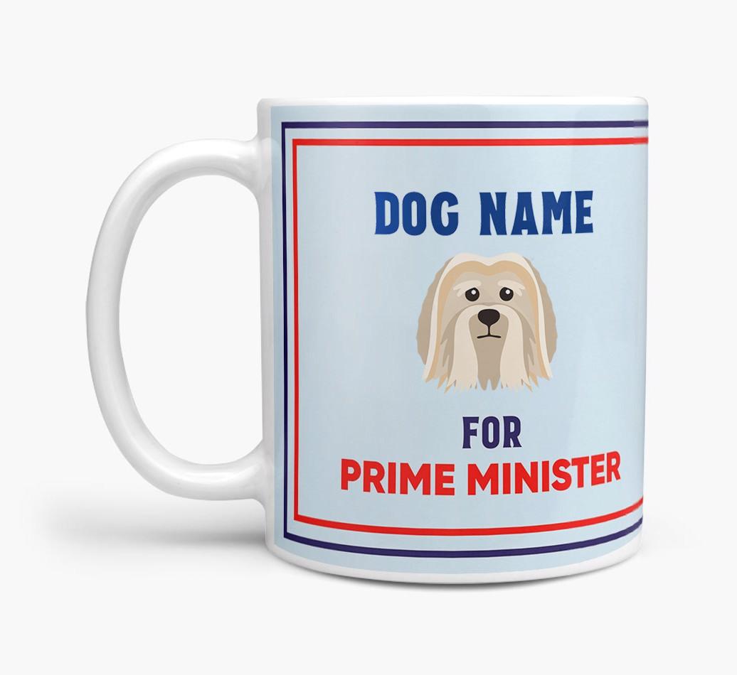 Personalised 'Prime Minister' Mug for your {breedFullName}
