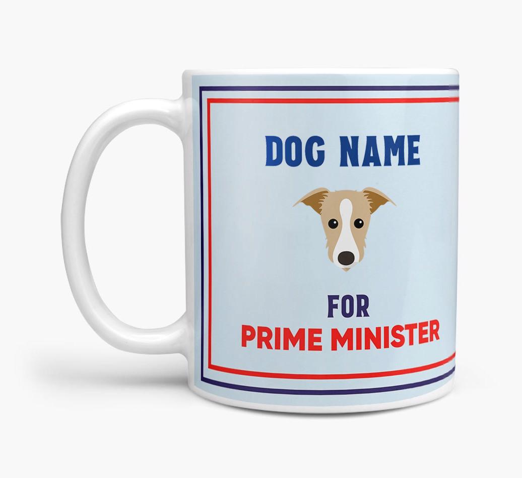 Personalised 'Prime Minister' Mug for your {breedFullName}