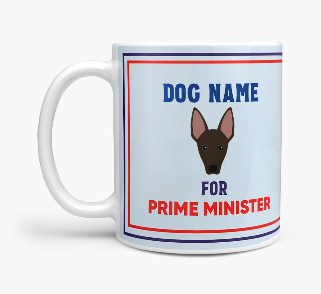 Personalised 'Prime Minister' Mug for your {breedFullName}