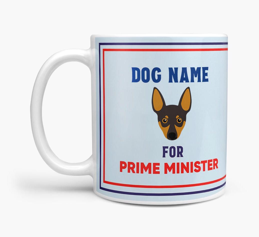 Personalised 'Prime Minister' Mug for your {breedFullName}