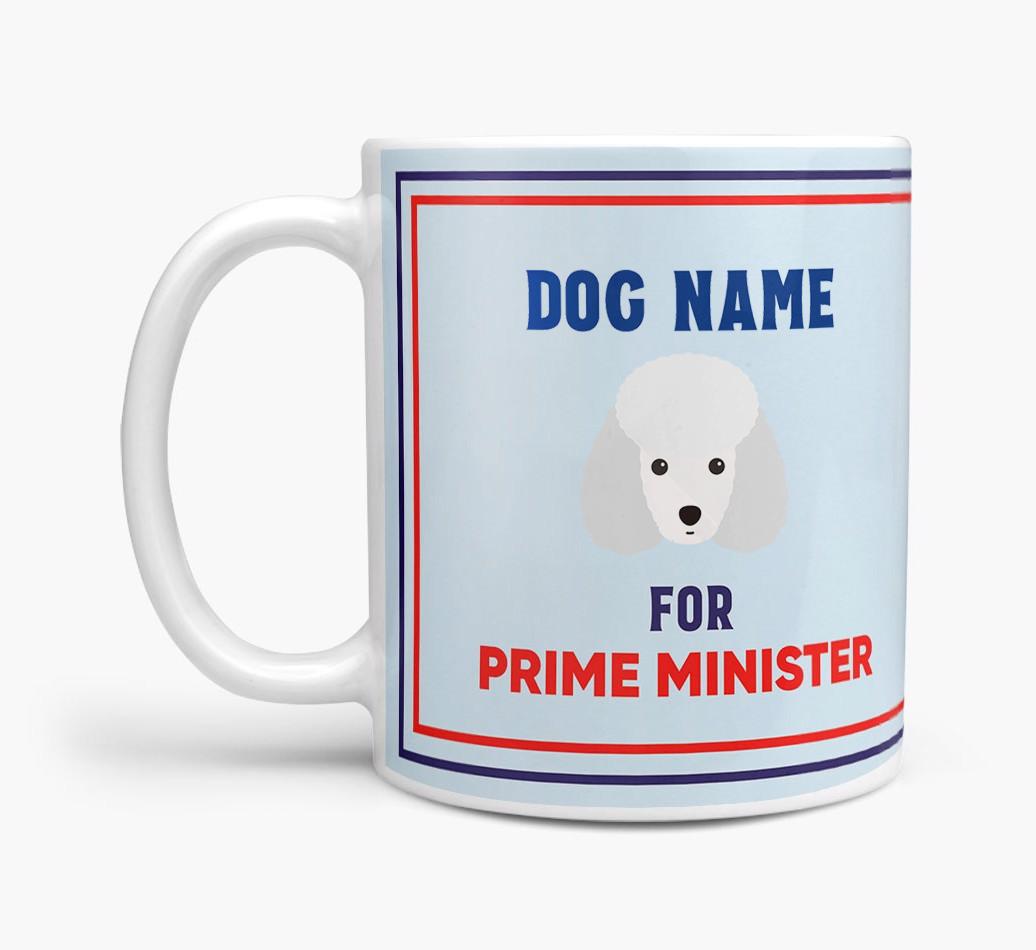 Personalised 'Prime Minister' Mug for your {breedFullName}