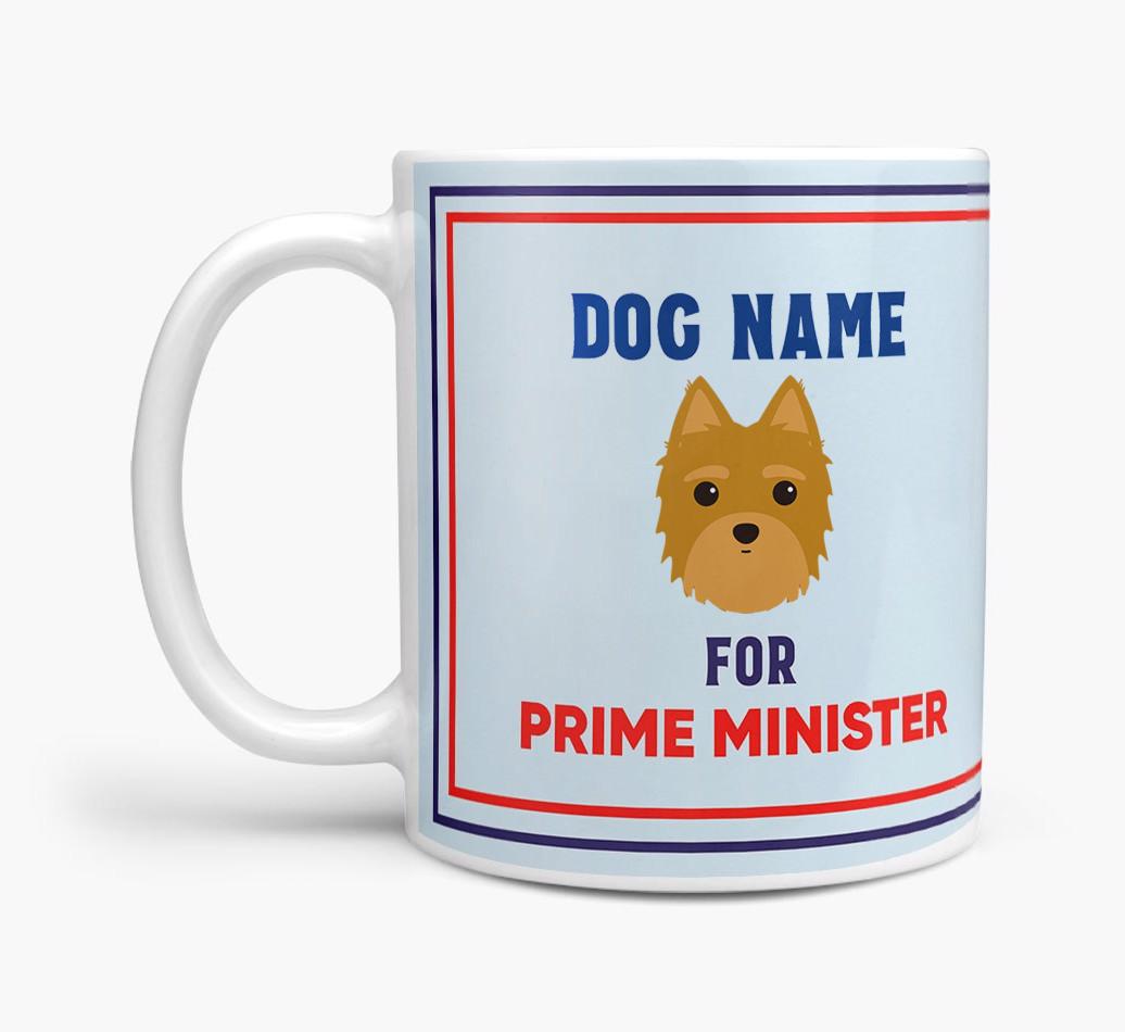 Personalised 'Prime Minister' Mug for your {breedFullName}