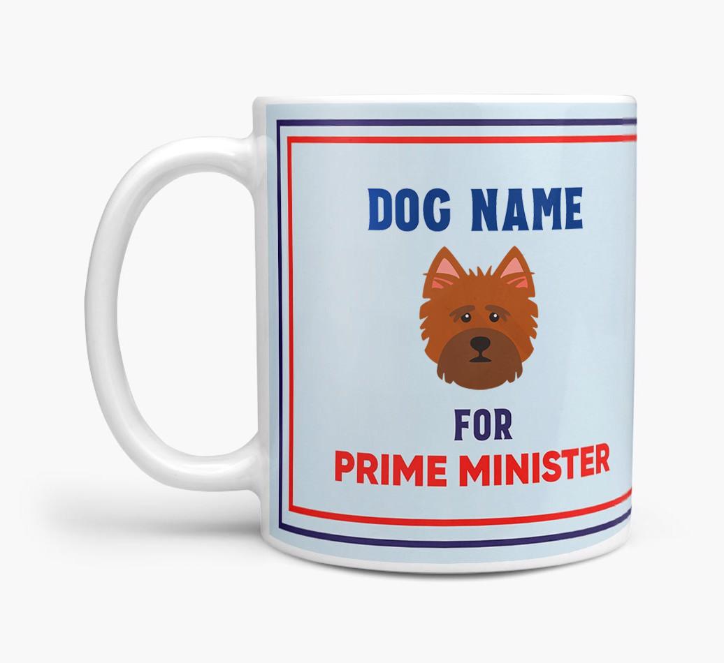 Personalised 'Prime Minister' Mug for your {breedFullName}