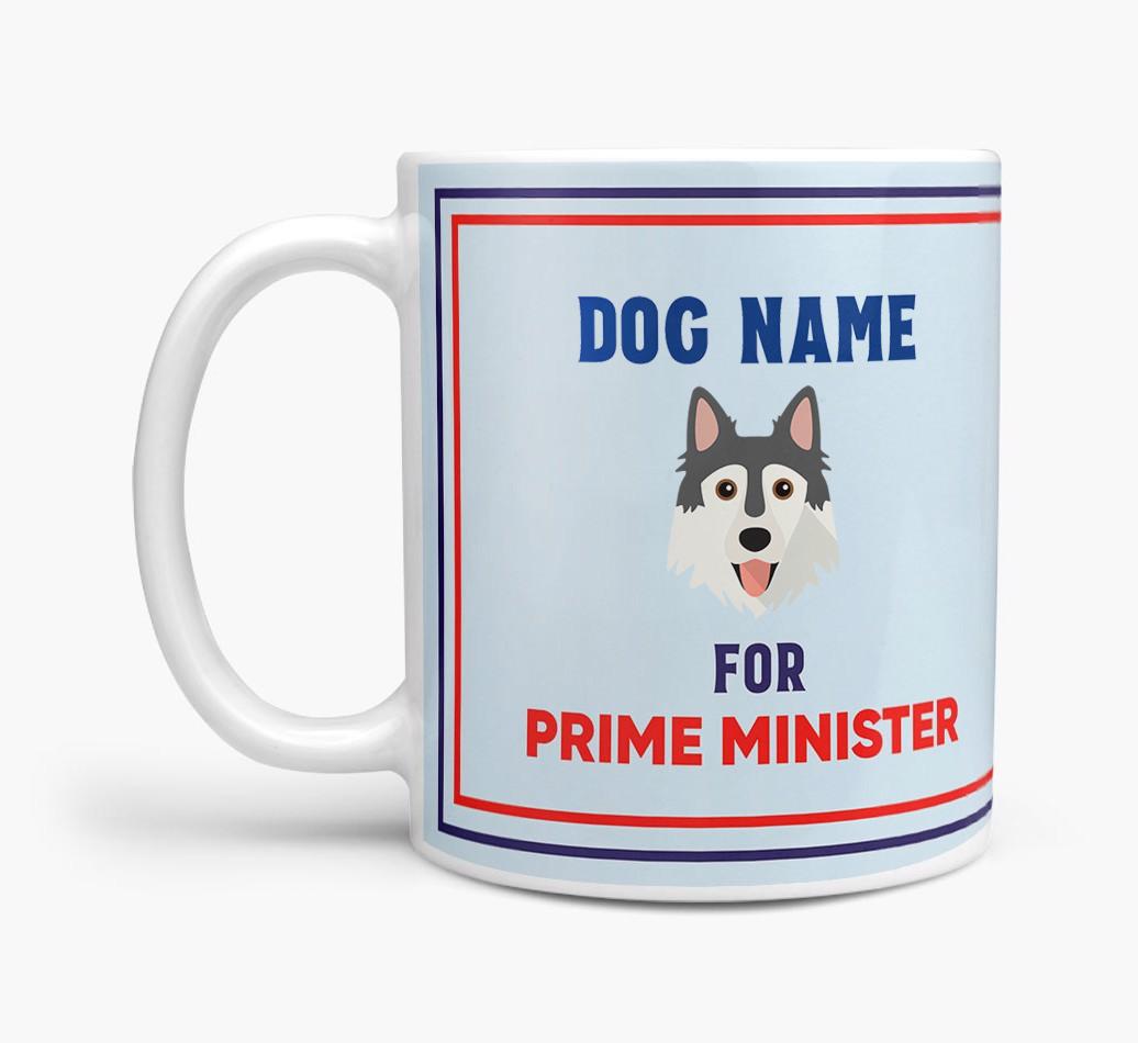 Personalised 'Prime Minister' Mug for your {breedFullName}