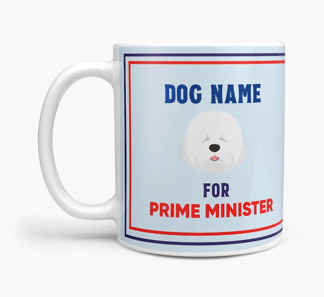Personalised 'Prime Minister' Mug for your {breedFullName}
