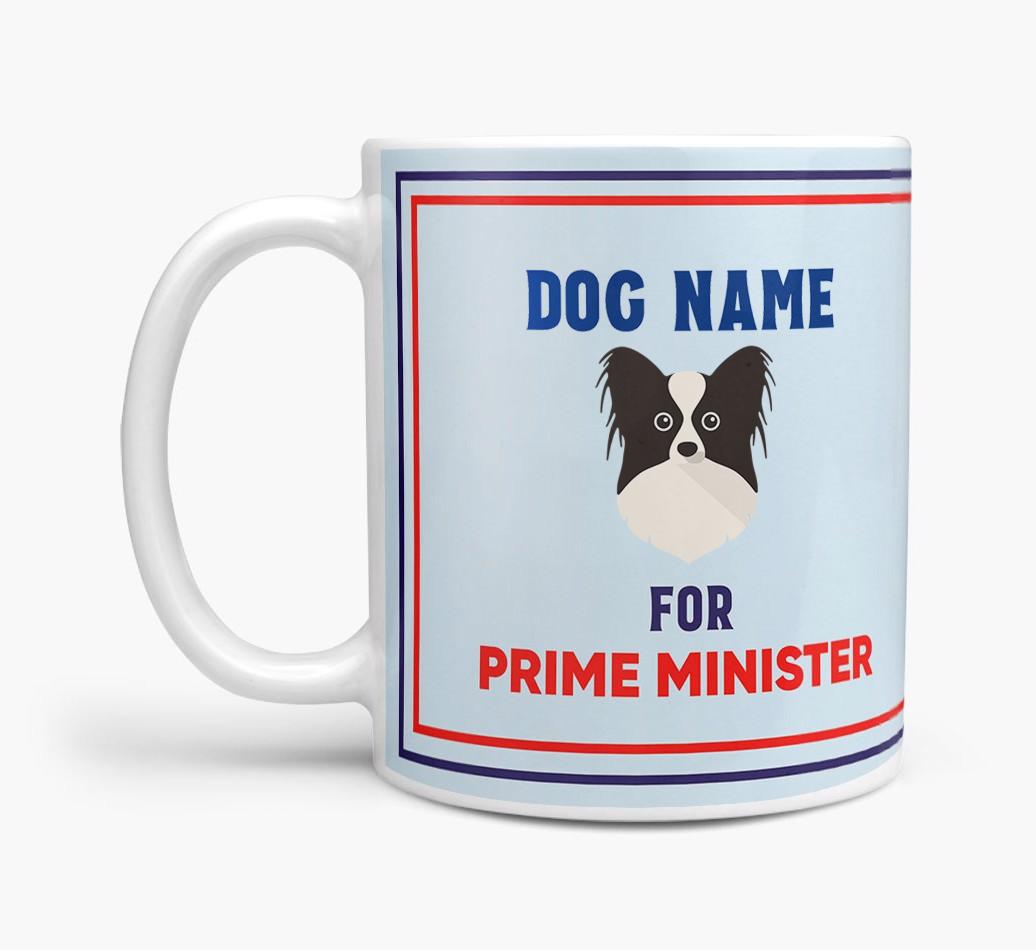 Personalised 'Prime Minister' Mug for your {breedFullName}
