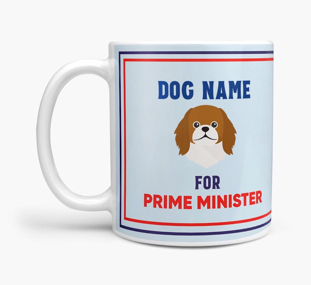 Personalised 'Prime Minister' Mug for your {breedFullName}