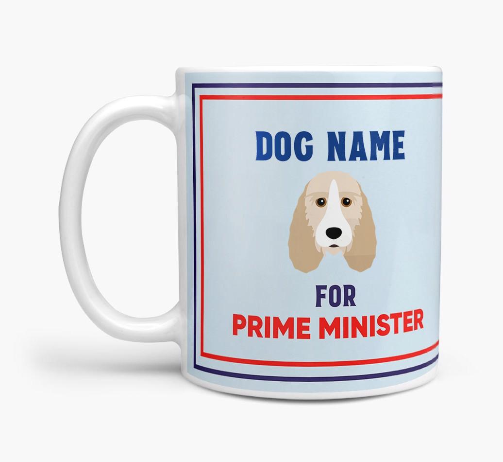 Personalised 'Prime Minister' Mug for your {breedFullName}