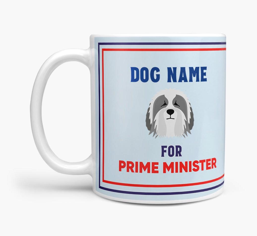 Personalised 'Prime Minister' Mug for your {breedFullName}
