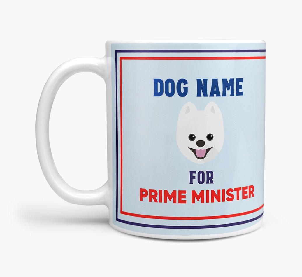 Personalised 'Prime Minister' Mug for your {breedFullName}