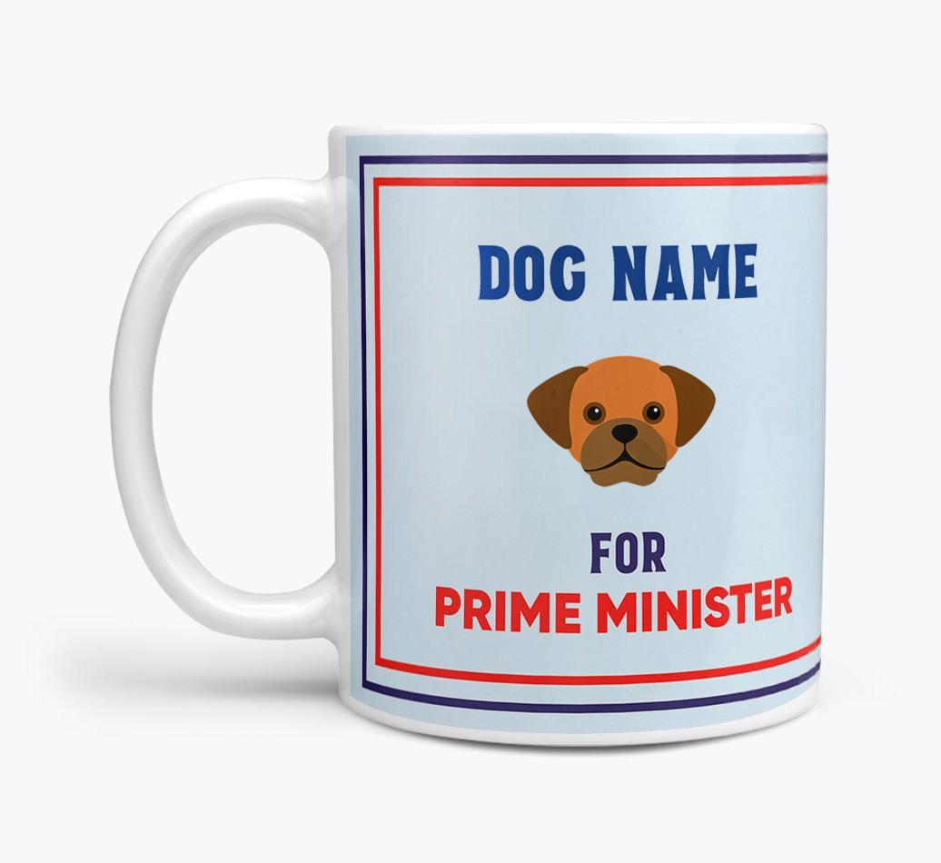Personalised 'Prime Minister' Mug for your {breedFullName}