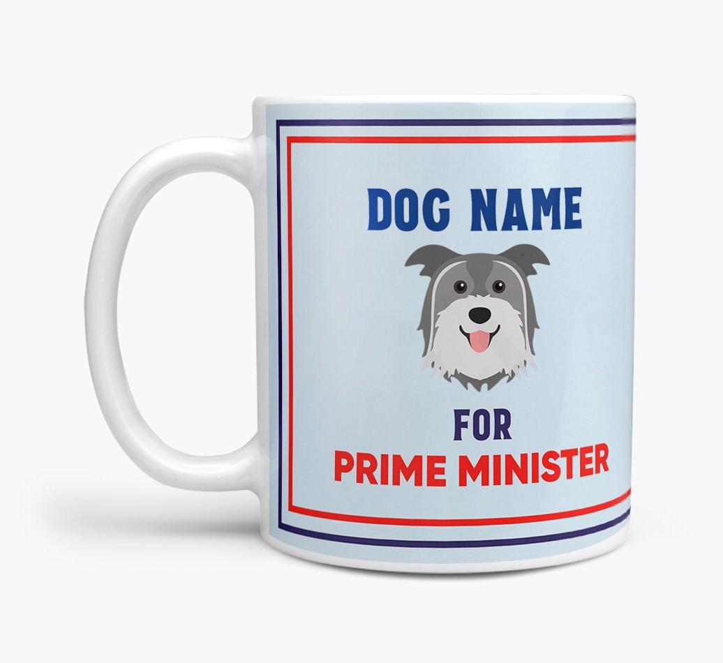 Personalised 'Prime Minister' Mug for your {breedFullName}