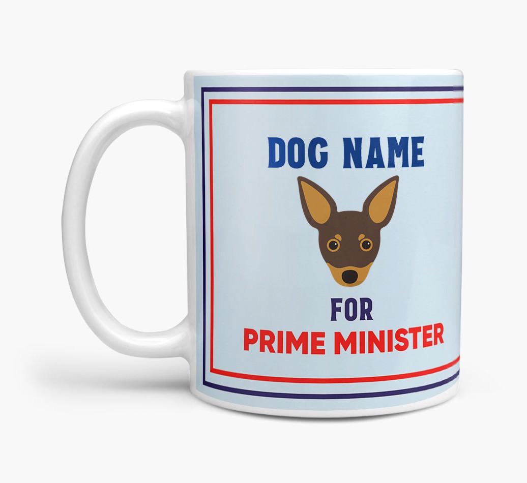 Personalised 'Prime Minister' Mug for your {breedFullName}