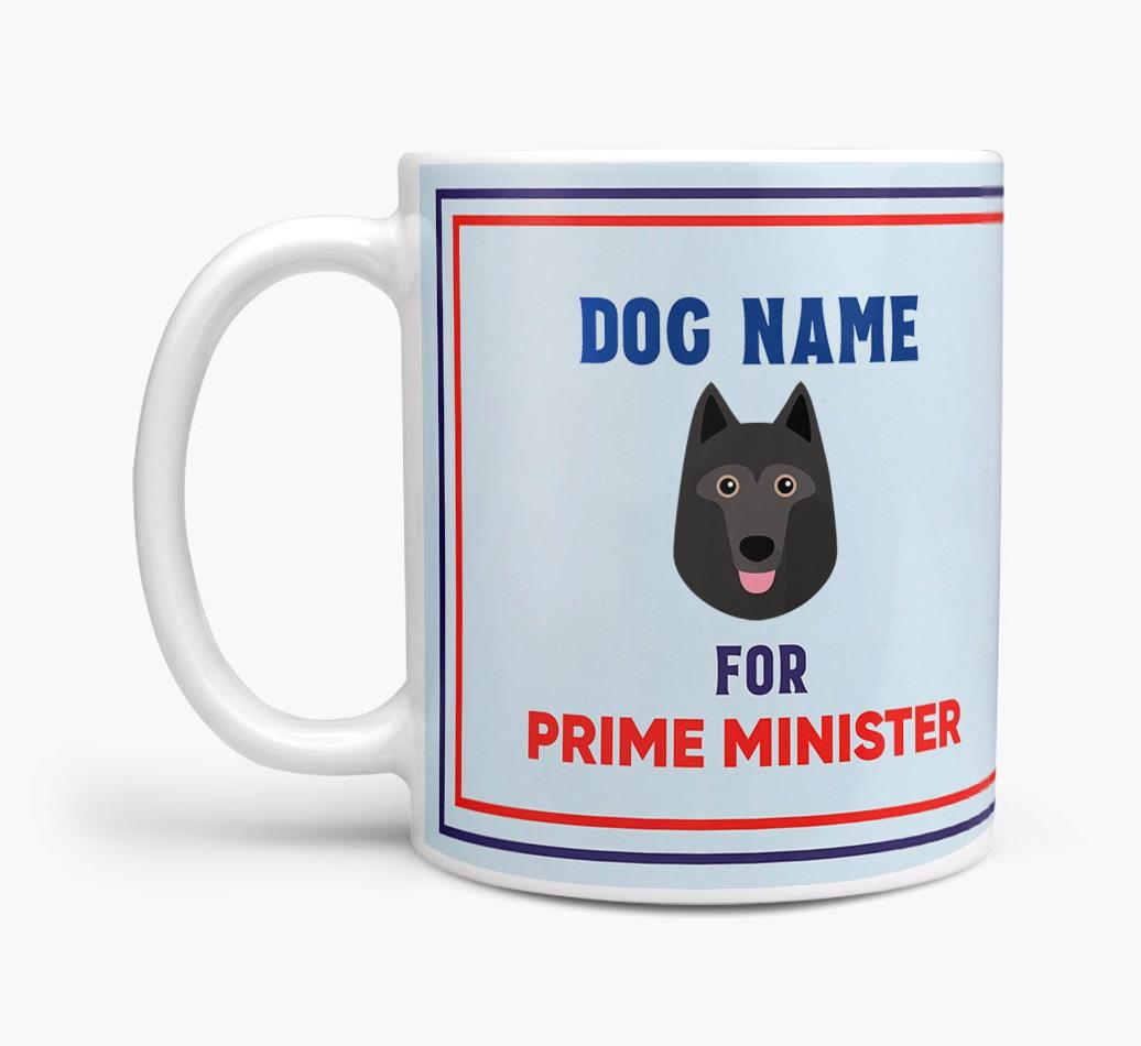 Personalised 'Prime Minister' Mug for your {breedFullName}