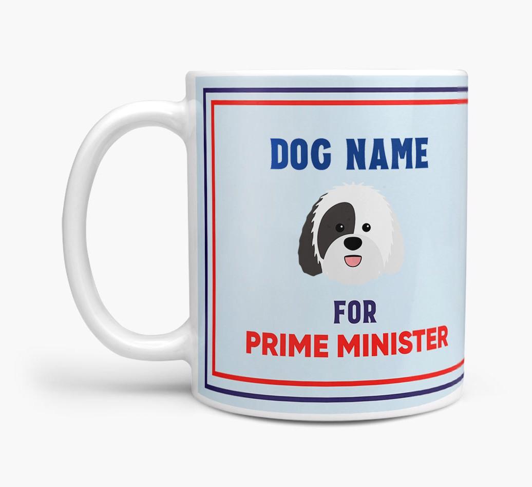 Personalised 'Prime Minister' Mug for your {breedFullName}
