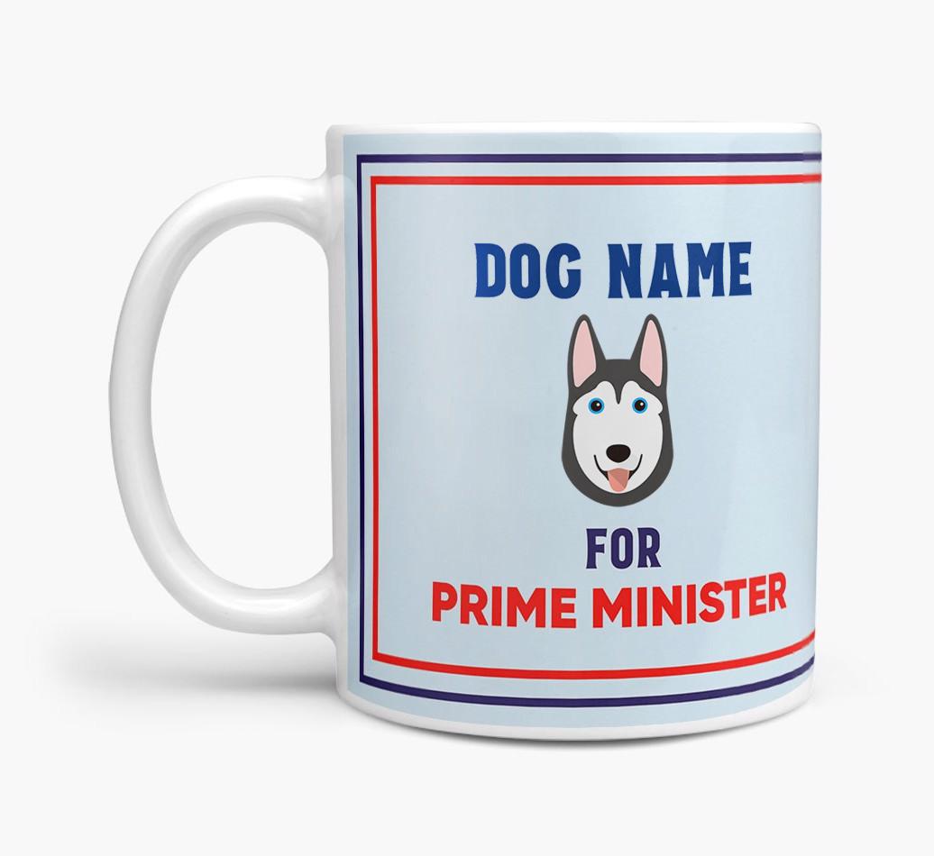 Personalised 'Prime Minister' Mug for your {breedFullName}