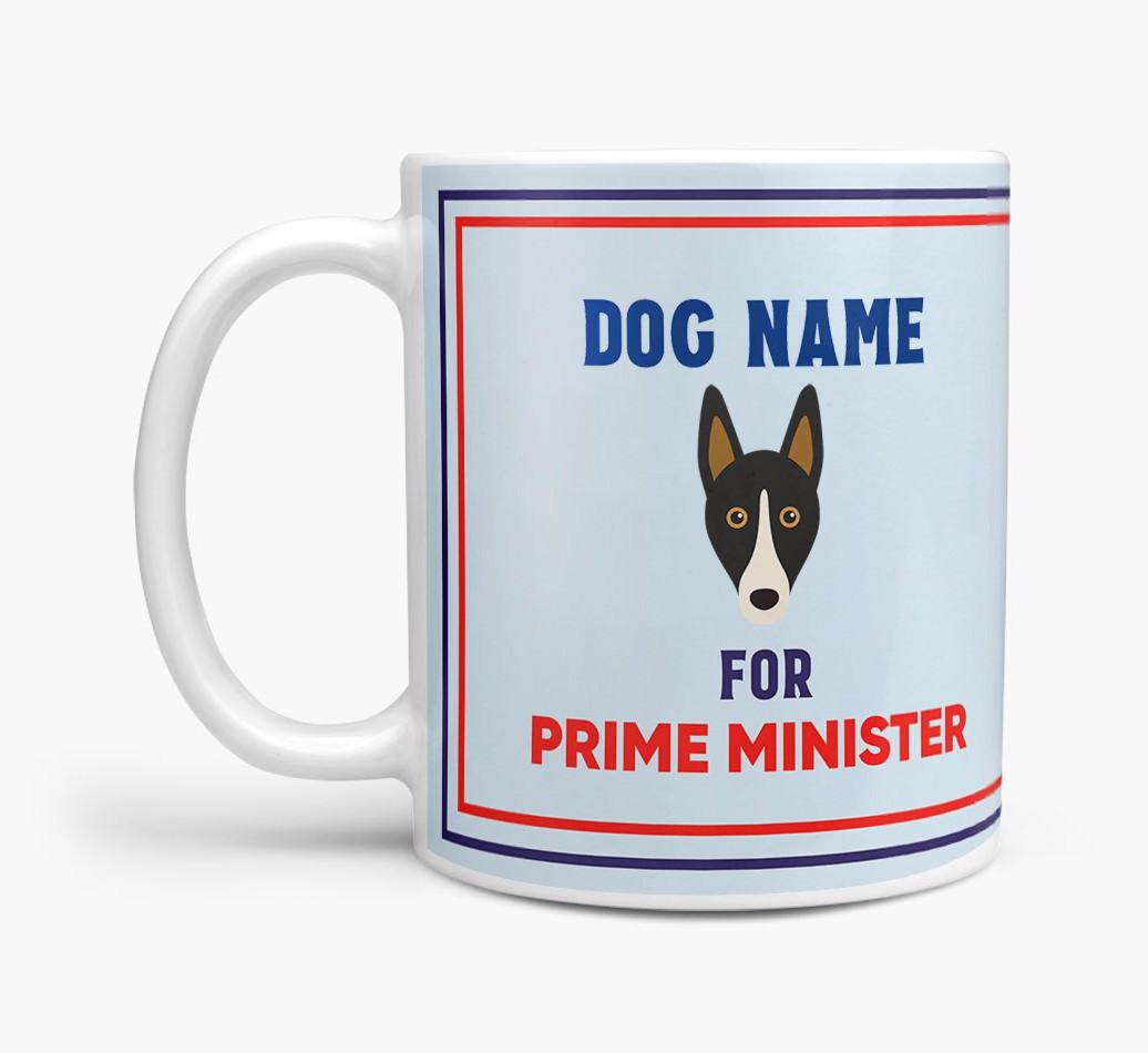 Personalised 'Prime Minister' Mug for your {breedFullName}