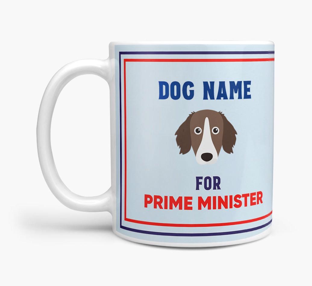 Personalised 'Prime Minister' Mug for your {breedFullName}