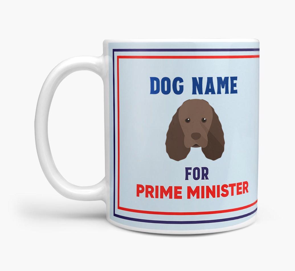 Personalised 'Prime Minister' Mug for your {breedFullName}