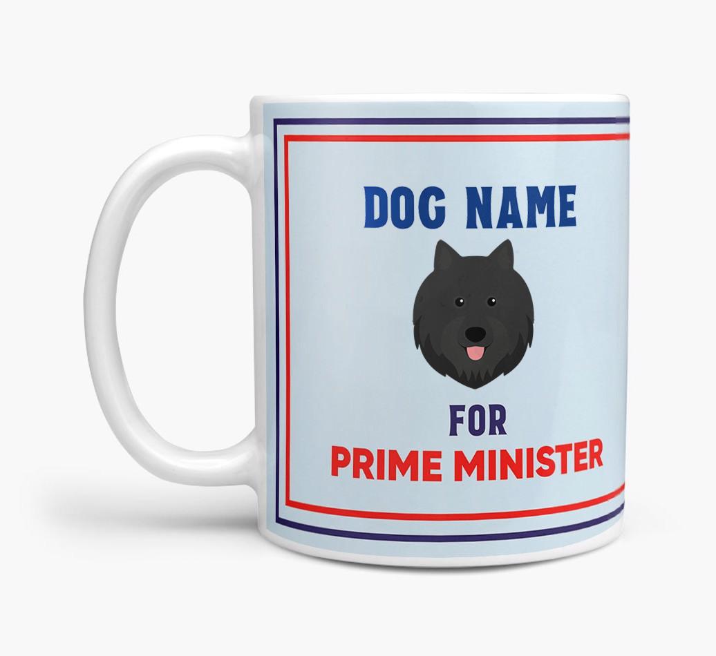 Personalised 'Prime Minister' Mug for your {breedFullName}