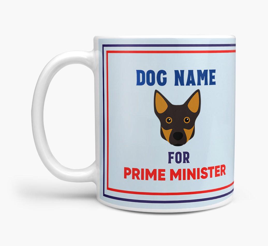 Personalised 'Prime Minister' Mug for your {breedFullName}