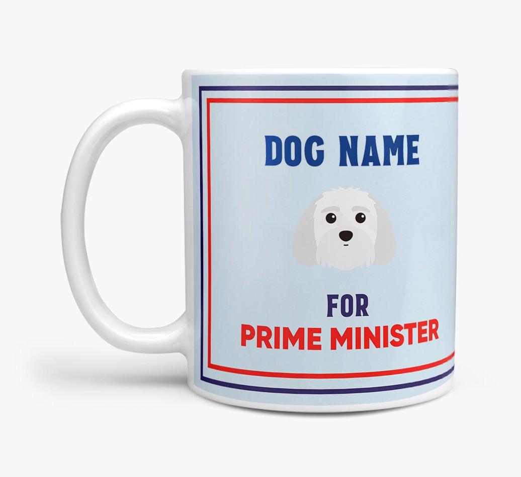 Personalised 'Prime Minister' Mug for your {breedFullName}