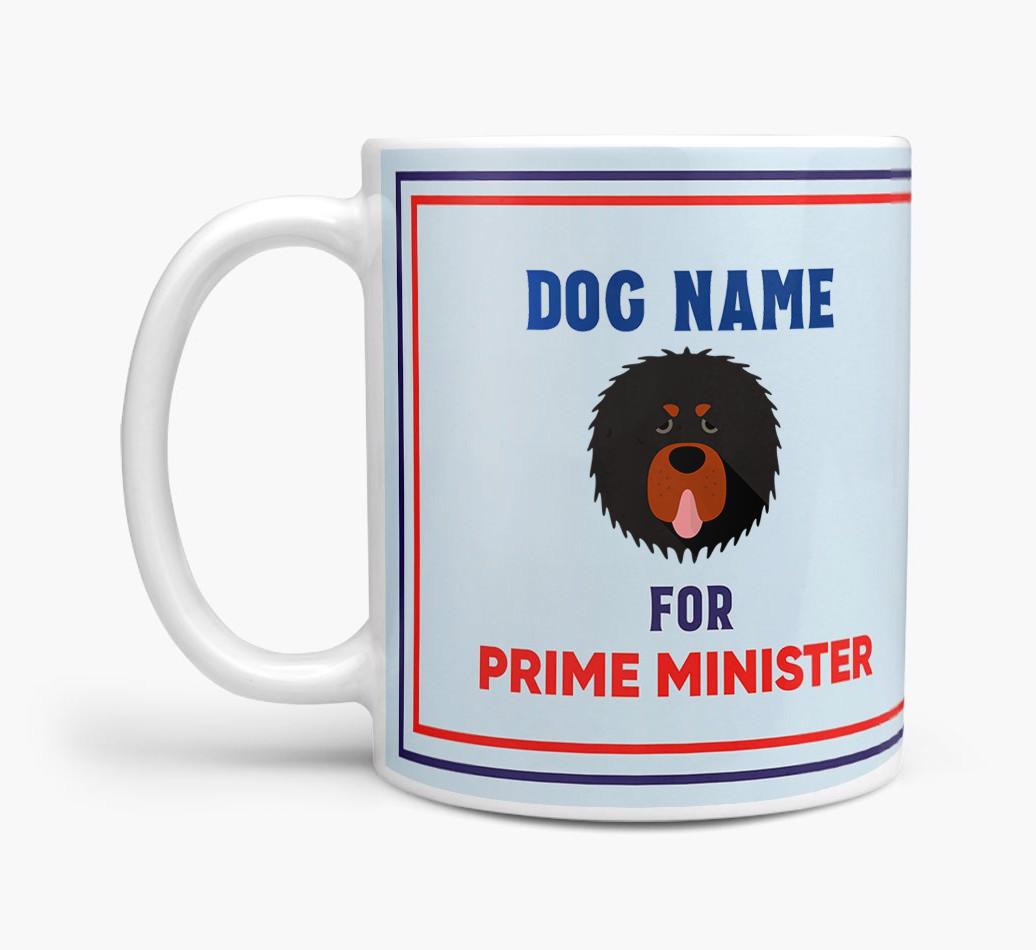 Personalised 'Prime Minister' Mug for your {breedFullName}