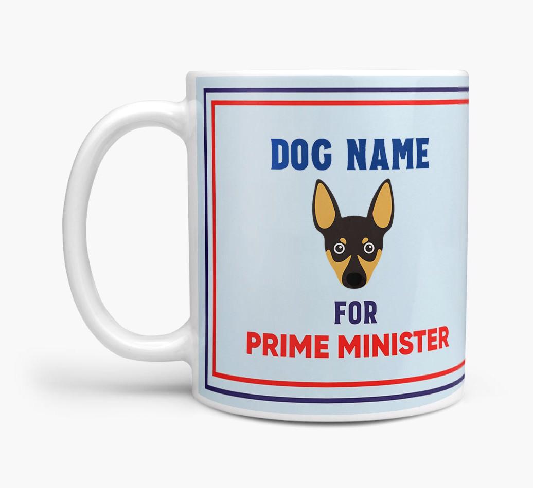 Personalised 'Prime Minister' Mug for your {breedFullName}