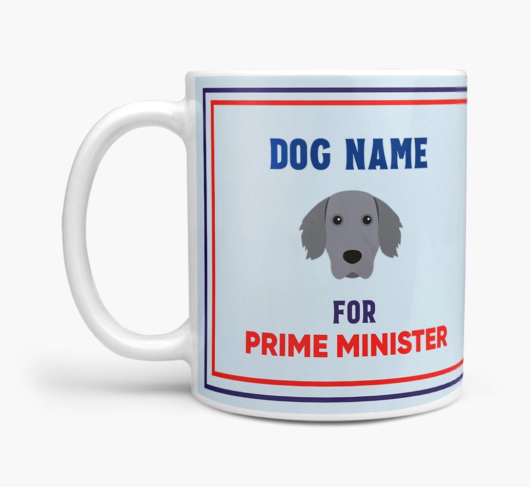 Personalised 'Prime Minister' Mug for your {breedFullName}