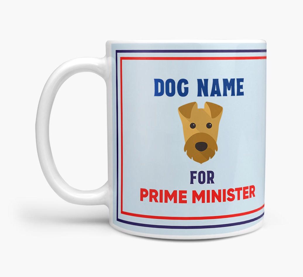 Personalised 'Prime Minister' Mug for your {breedFullName}