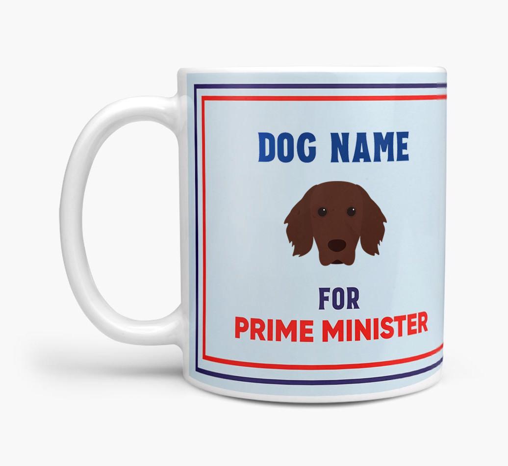 Personalised 'Prime Minister' Mug for your {breedFullName}