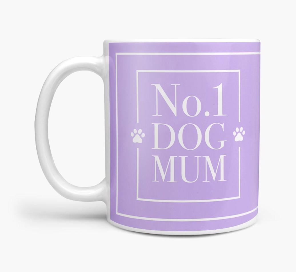 Personalised 'No.1 Mum' Mug from your {breedFullName}