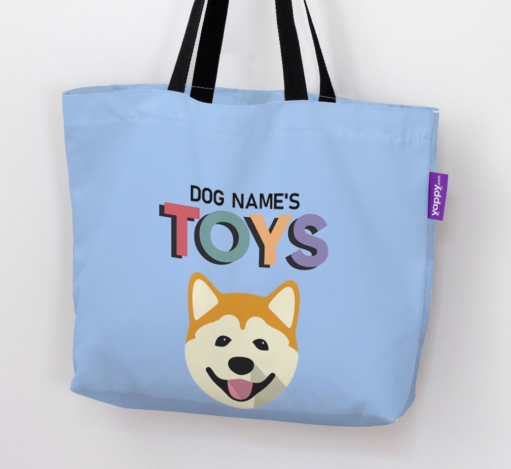 Toys: Personalised {breedFullName} Canvas Bag