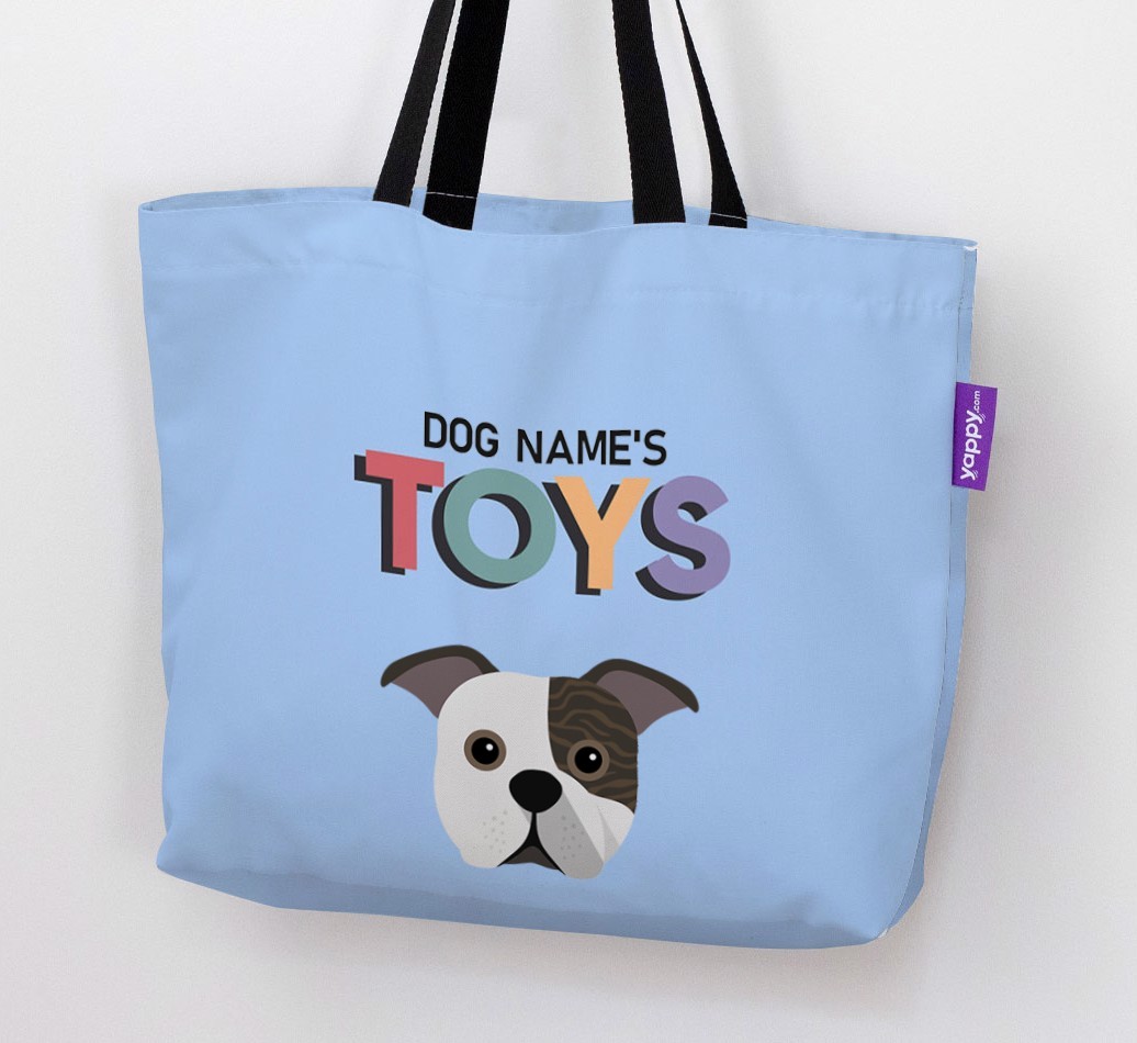 Toys: Personalised {breedFullName} Canvas Bag