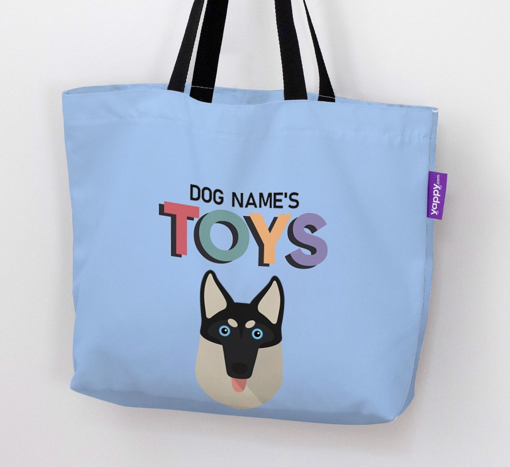 Toys: Personalised {breedFullName} Canvas Bag
