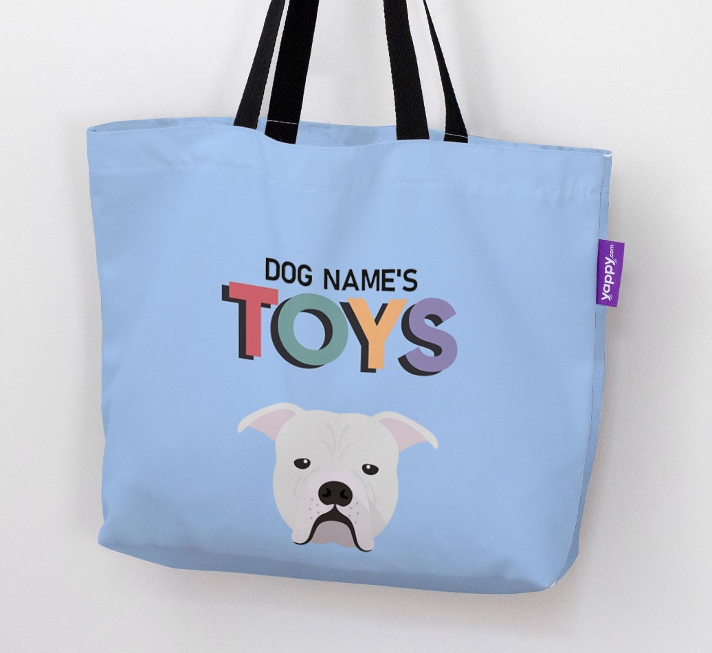 Toys: Personalised {breedFullName} Canvas Bag