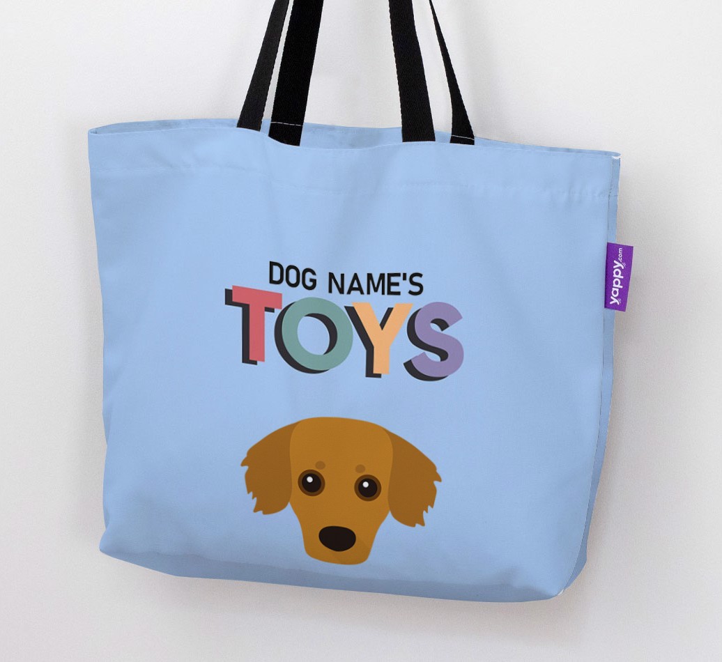 Toys: Personalised {breedFullName} Canvas Bag