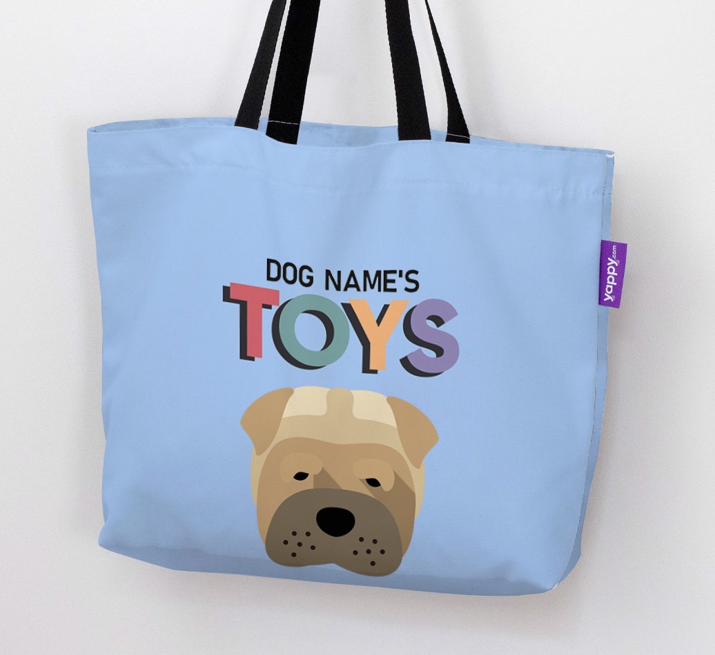 Toys: Personalised {breedFullName} Canvas Bag