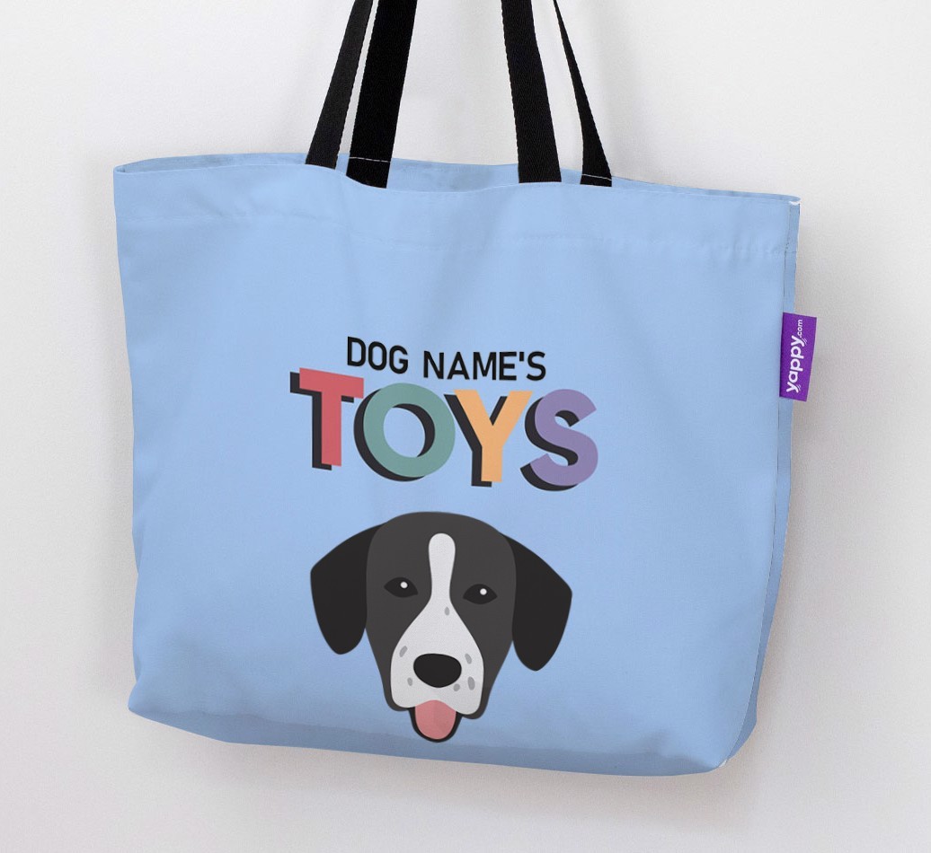 Toys: Personalised {breedFullName} Canvas Bag