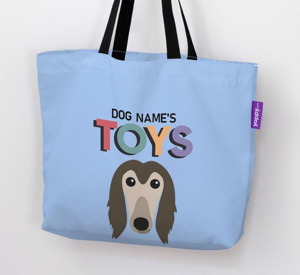 Toys: Personalized {breedFullName} Canvas Bag