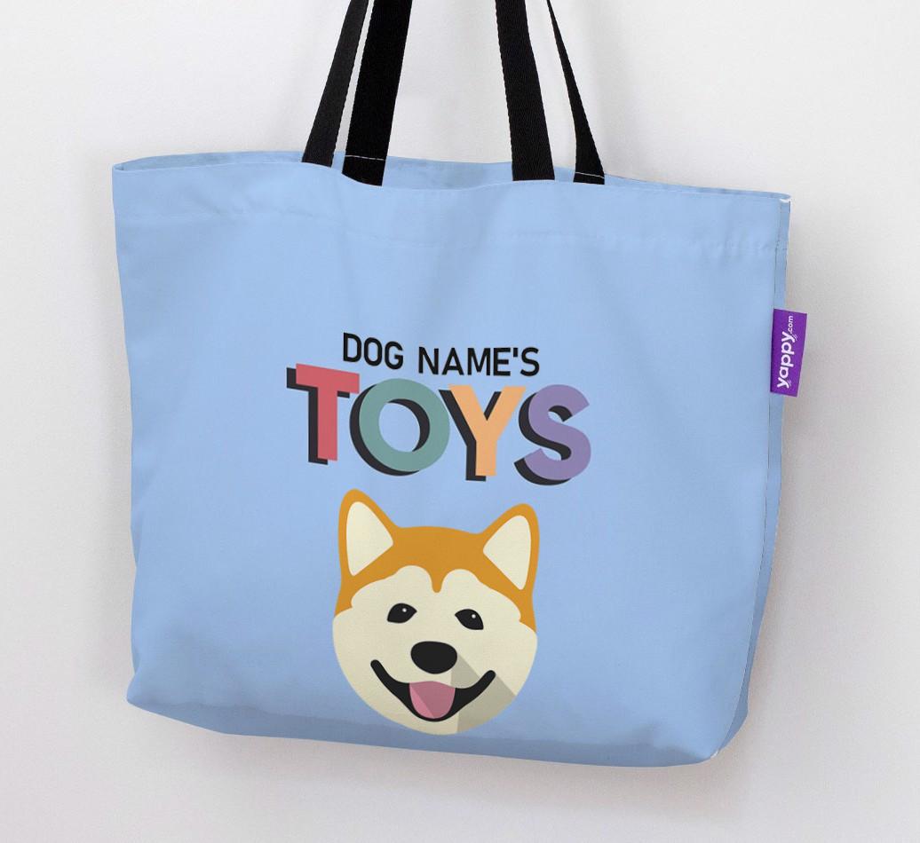 Toys: Personalized {breedFullName} Canvas Bag