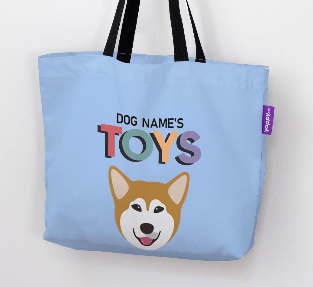 Toys: Personalized {breedFullName} Canvas Bag