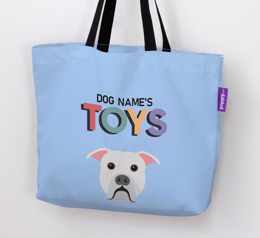 Toys: Personalized {breedFullName} Canvas Bag