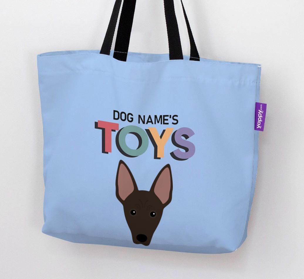 Toys: Personalized {breedFullName} Canvas Bag