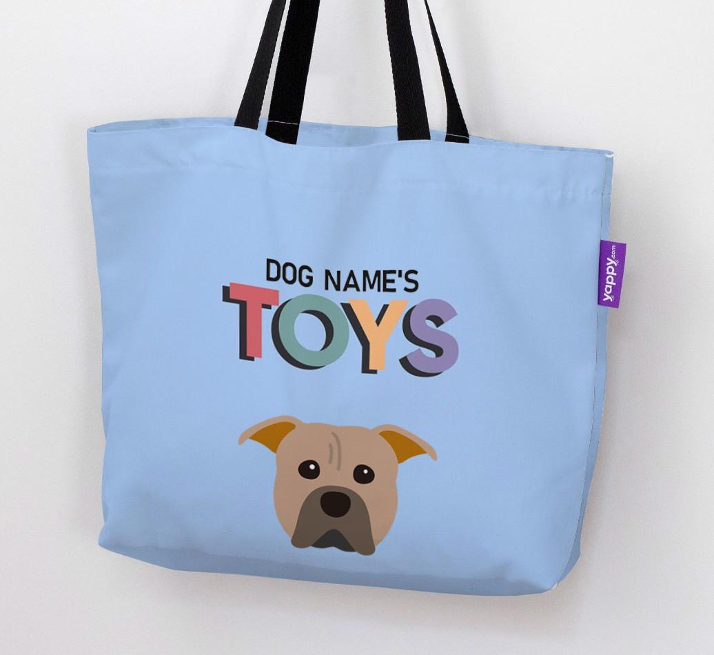 Toys: Personalized {breedFullName} Canvas Bag