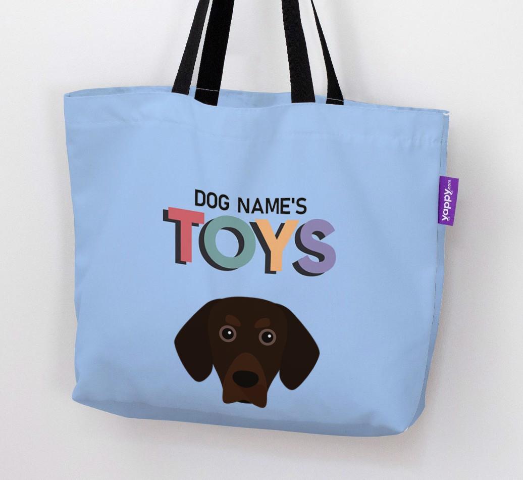 Toys: Personalized {breedFullName} Canvas Bag