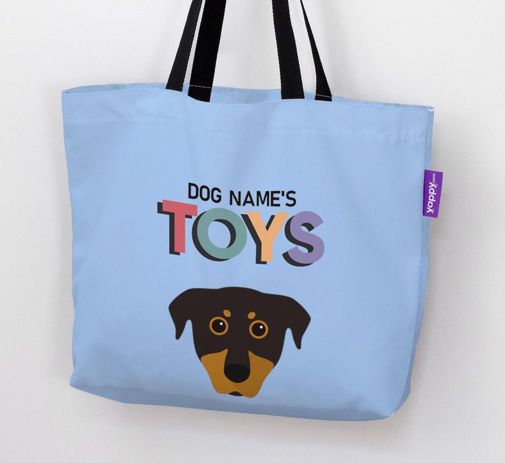 Toys: Personalized {breedFullName} Canvas Bag