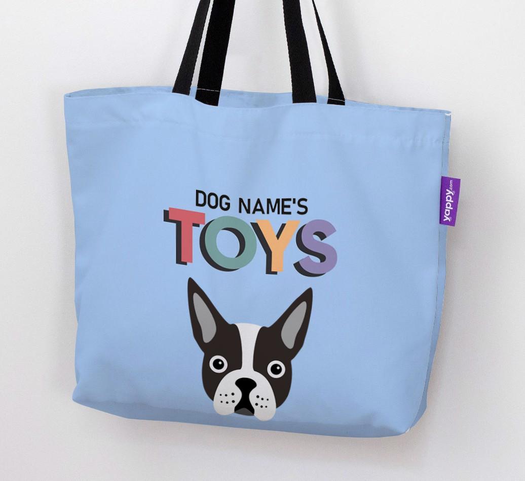 Toys: Personalized {breedFullName} Canvas Bag